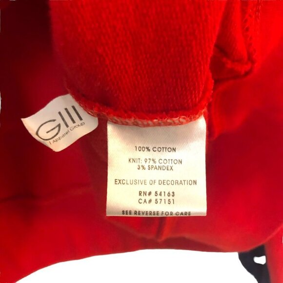 St. Louis Cardinals G-III Sports by Carl Banks Mens XXL Red Full Zip Hoodie - Picture 7 of 8